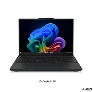Lenovo ThinkPad T16 G5 AMD Laptop, 16" WUXGA IPS, AMD Ryzen AI 5 PRO 440, 16GB DDR5, 512GB SSD, AMD Radeon 840M, Windows 11 Pro, English Keyboard