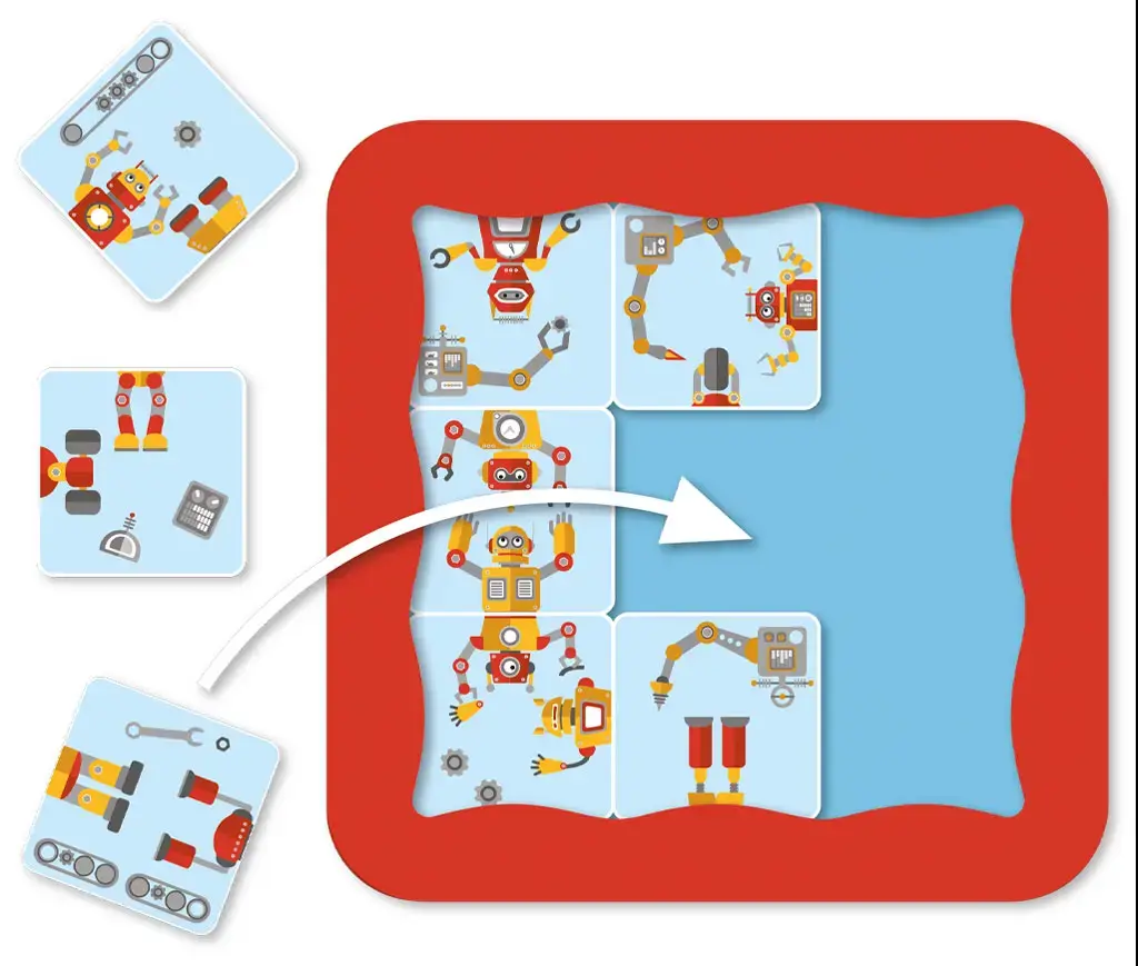 Логическая игра Smart Games Robot Factory Photo 4