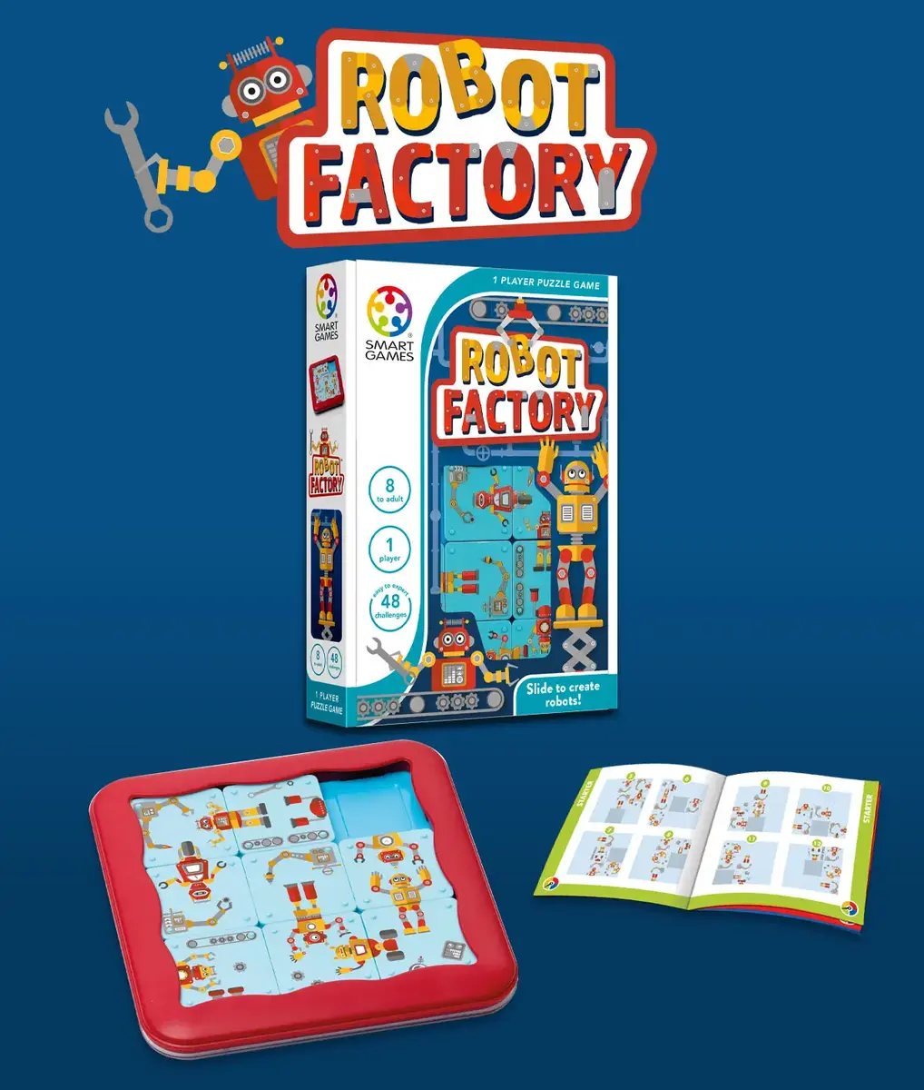 Логическая игра Smart Games Robot Factory Photo 6