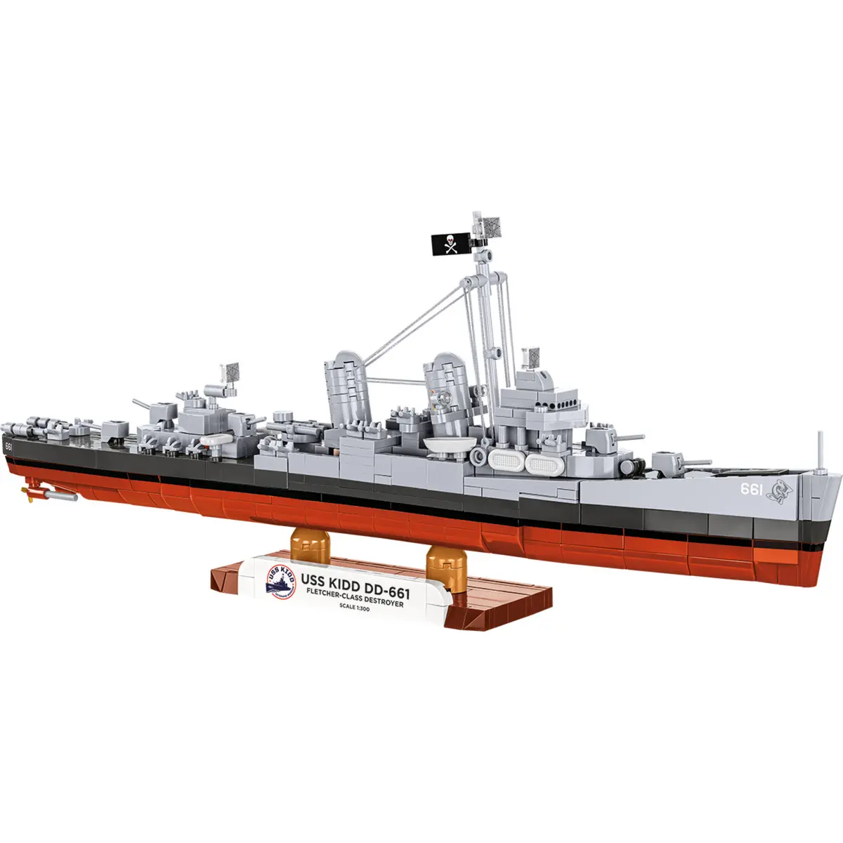 Cobi USS Kidd DD-661 konstruktors, COBI-4866