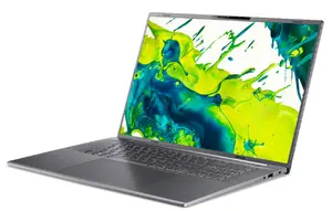 Ноутбук Acer Aspire 18 AI A18-I71M-71T7 Copilot+ PC Intel Core Ultra 7 355 45.7 см (18") WUXGA 16 ГБ LPDDR5x-SDRAM 512 ГБ SSD Wi-Fi 7 Windows 11 Home Серый QWERTY Немецкий
