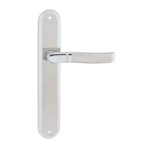 METAL-BUD Plejada Door Handle on Plate, Chrome Polished