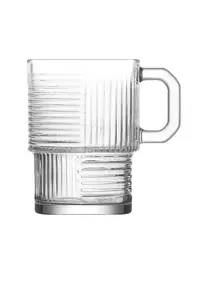LAV Helen Glass Cup, 270 ml, Transparent