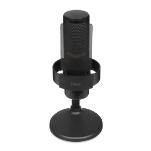 Fifine AmpliGame A9S USB kondensatora mikrofons, melns