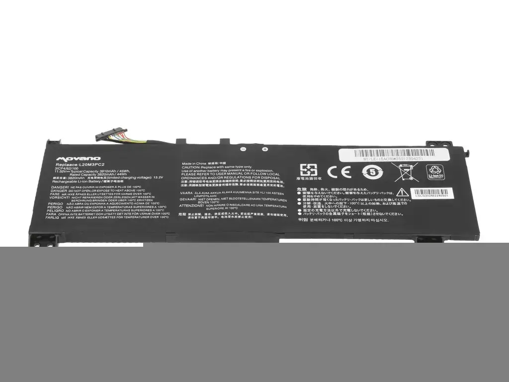 Аккумулятор Movano для Lenovo IdeaPad Gaming 3 15ACH6 15IHU6 Photo 3