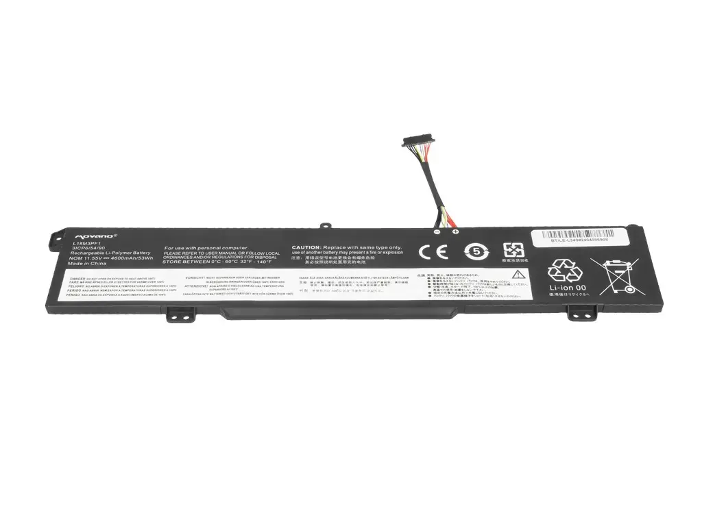 Аккумулятор Movano BT/LE-L340 для Lenovo Ideapad L340-15IRH/17IRH Photo 3