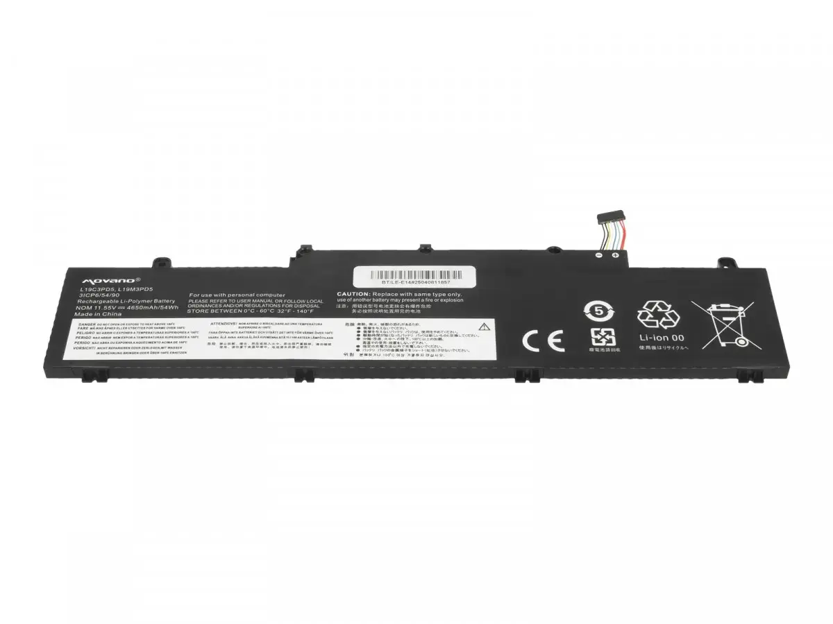 Аккумулятор Movano BT/LE-E14 для Lenovo ThinkPad E14 E15 Photo 3