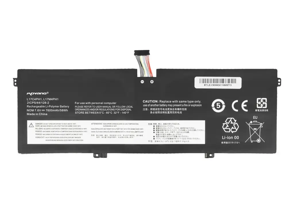Аккумулятор Movano L17C4PH1 для Lenovo Yoga C930-13IKB Photo 5