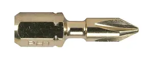 Набор бит для шуруповерта Makita B-39534, PZ2, 25 мм, 15 штук