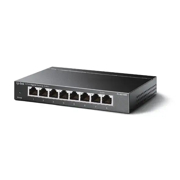 TP-Link TL-SG108S 8 portu gigabitu komutators Photo 2