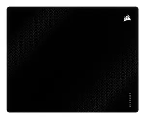 Corsair MM Glass Mauspad, matte Glasoberfläche, rutschfeste Basis - schwarz, 40cm x 50cm