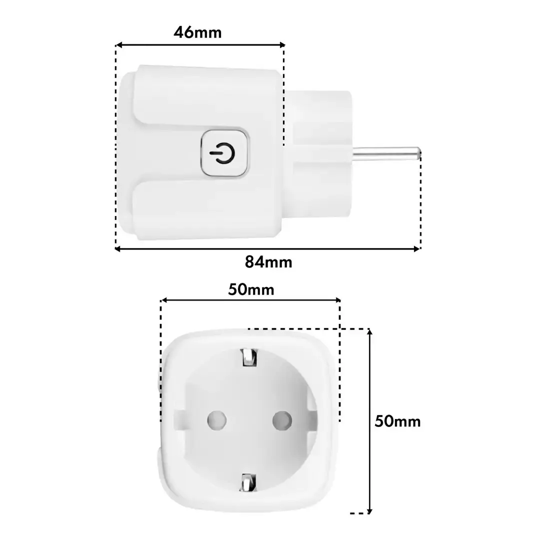 Умная розетка GreenBlue GB735 W WiFi с ваттметром Photo 2