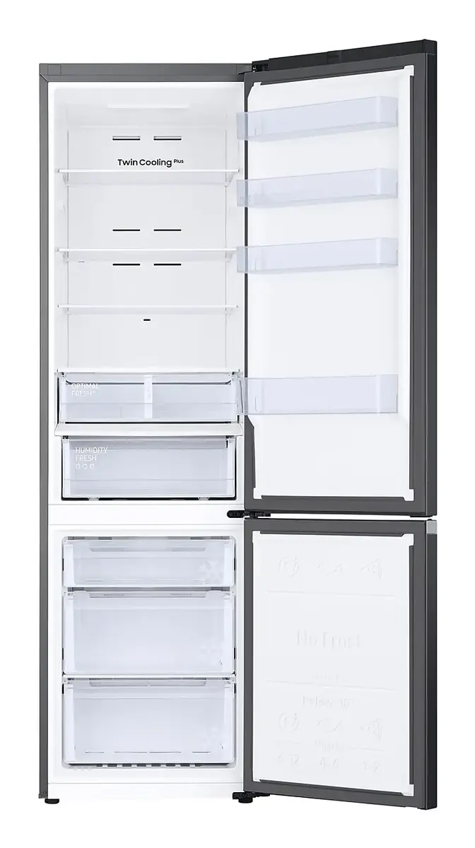 Холодильник с морозильной камерой Samsung RB38T607BB1 Photo 3