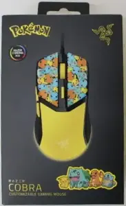 Razer Cobra Pokémon Kanto Starters Edition spēļu pele, 8500 DPI, 6 pogas, optiskie slēdži