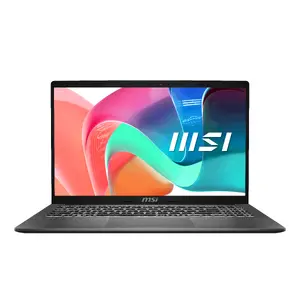 MSI Modern 15 F1MG-1241NL Intel Core 5 120U Portatīvais dators 39,6 cm (15.6") Full HD 16 GB DDR4-SDRAM 512 GB SSD Wi-Fi 6E (802.11ax) Windows 11 Home Pelēks
