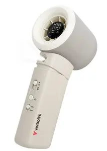 Verbatim Cool 'n' Go Aqua Breeze Handheld Fan White and Silver 3000 mAh Lithium-Ion Battery 6.5 W