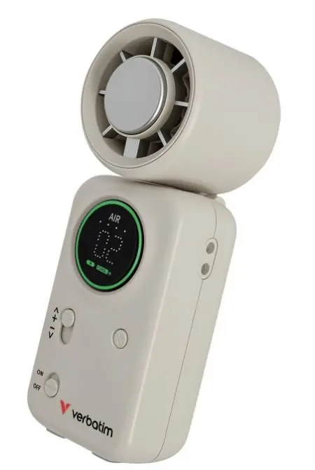 Verbatim Cool 'n' Go Ice Touch Mini Handheld Fan Photo 5