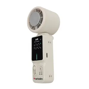Verbatim Cool 'n' Go Ice Touch Pro Ручной вентилятор Белый Серебристый Литий-ионный 3000 мАч 10 Вт