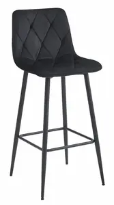 Oskar 3844 Dining Room Chair, Black