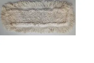 MOP lupata 60x12cm, ar kabatām, kokvilnas