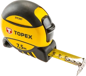 Topex Miara zwijana stalowa 7,5m 25mm - 27C397