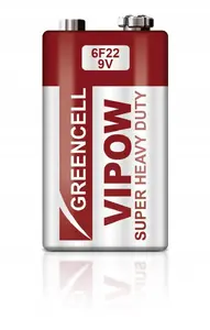 Vipow Baterie cynkowo węglowe VIPOW 6F22