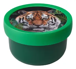 Mepal Campus Wild Tiger Fruit Box 300 ml with fork
