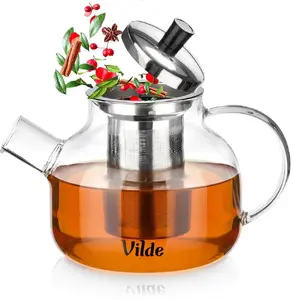 Vilde Dzbanek z zaparzaczem do herbaty szklany żaroodporny 850 ml