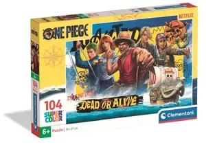 Clementoni Puzzle 104 Super Color One Piece Netflix