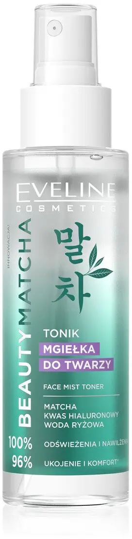 Sejas toniks Eveline Beauty Matcha izsmidzināmā
