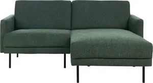 Beliani BREDA 2-Seater Left-Hand Facing Corner Sofa in Green