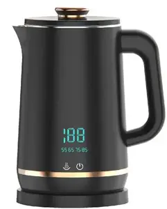 Digital kettle with touch display and temperature control, 1.8L, 1500W, 71232, ELITE