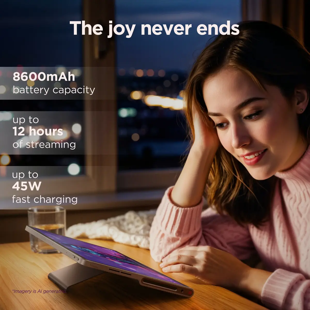 Планшет Lenovo Tab Plus 11.5 дюймов 256 ГБ серый Photo 6