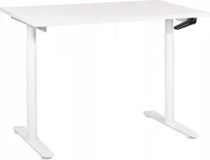 Biurko Beliani DESTIN IV Białe 120 cm x 72 cm