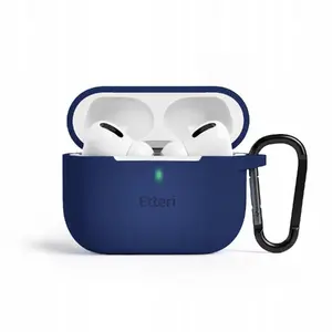Силиконовый чехол Amazingthing Etteri для AirPods Pro 3, темно-синий