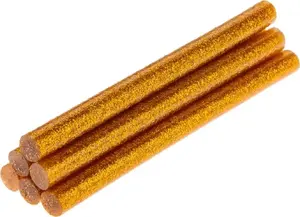 Wkłady klejowe Topex 8 mm x 100 mm złote 6 szt. 42E181