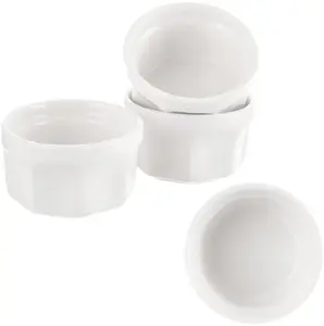 Excellent Houseware porcelāna uzkodu bļodiņu komplekts 6 cm, 40 ml, 4 gab.
