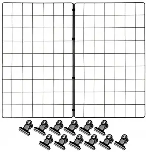 Vilde Metal Photo Grid Board Black 58x72 cm