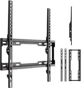 Maclean MC-187 TV Wall Mount for 32-75 inch Screens, VESA 400x400, Max Load 45kg, Tilt Adjustment