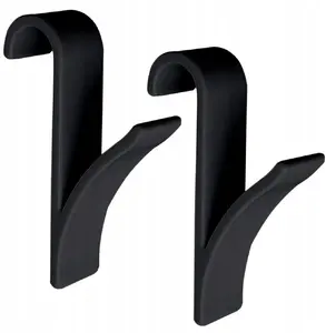 Aptel VILDE Radiator Clothes Drying Rack Hooks, 2 Pieces, Black