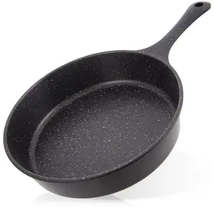 Patelnia Lumarko Patelnia granitowa głęboka GRANDE 24 cm, 2 l