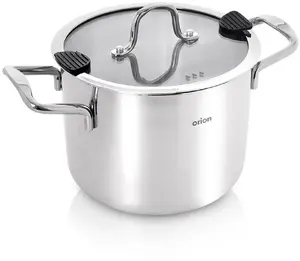 Orion Garnek stalowy z pokrywką VENICE 18 cm, 3,5 l