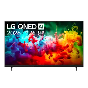 LG QNED 4K AI Mini LED televizors 55QNED70B3C 55 collas Smart UHD webOS Melns