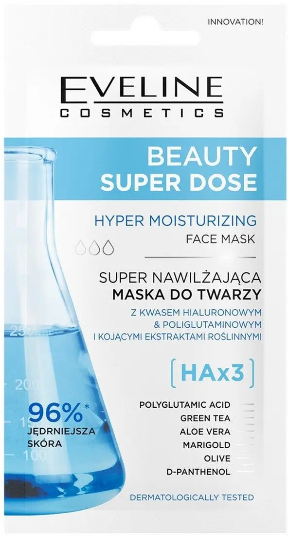 Eveline Beauty Super Dose mitrinoša sejas