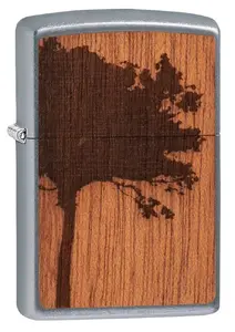 Zippo Woodchuck Gift Set with Windproof Lighter and Bottle Opener