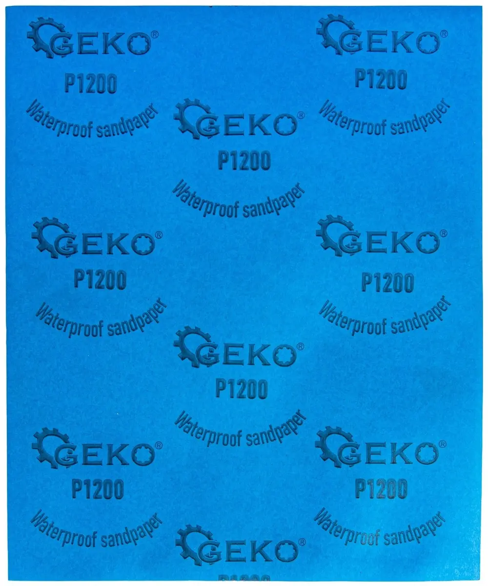 GEKO ūdensizturīgs slīppapīrs P1200 230x280 mm