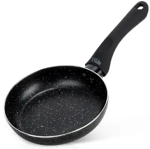 Konighoffer Black Line granīta panna 16 cm ar nepiedegošu pārklājumu indukcijas un gāzes plītīm