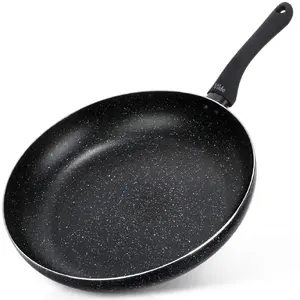 Patelnia Vilde Patelnia granitowa BLACK LINE 32 cm