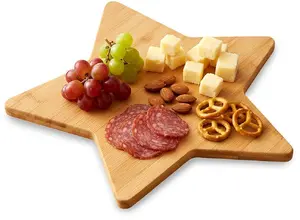 Florina Bamboo Serving Board Star Shape 36 cm
