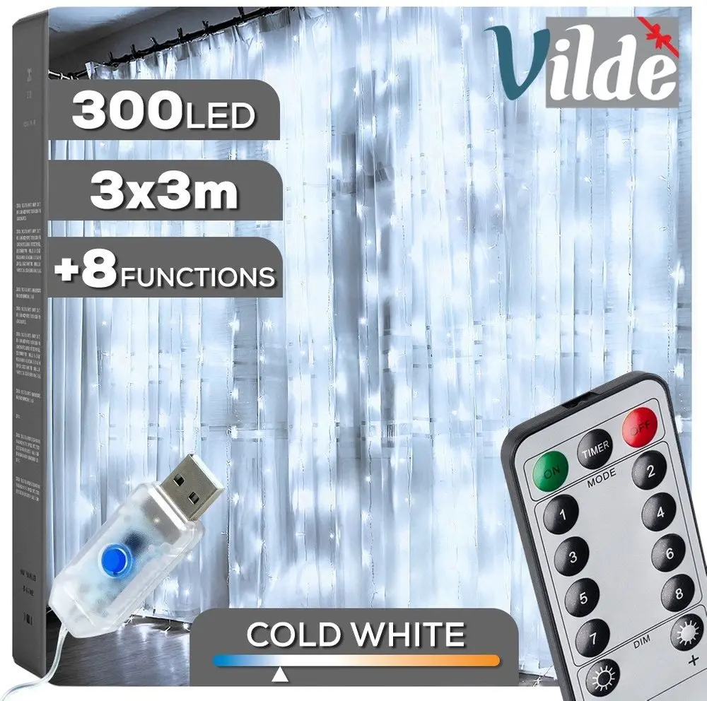 Verk Orion LED aizkaru gaismas virtene